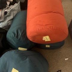 キャンプ　寝袋の画像