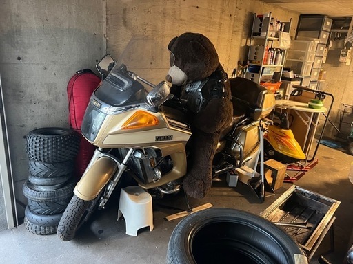 お話中、超大型バイク？書類あります、ジャンプで始動確認済み