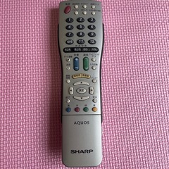 シャープ　テレビリモコン
