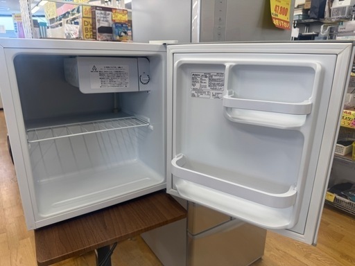 Abitelax 1ドア 冷蔵庫 小型 コンパクト 直冷式 高級感 ガラス