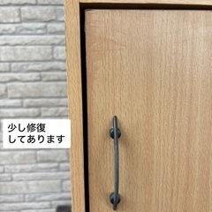 取引決定済　3段カラーボックス　扉付き の画像