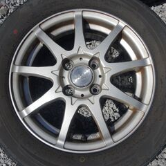 夏タイヤ、ホイール4本セット　175/64R14