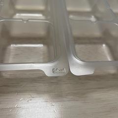 #40【2枚セット】離乳食小分け　フリージング　冷凍　50㎖の画像