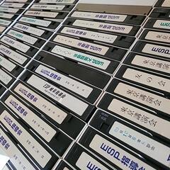 大量のvhsビデオの画像