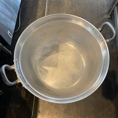 【引き取り限定】中古品　EBM　アルミ鍋　60c/mサイズ　業務用の画像