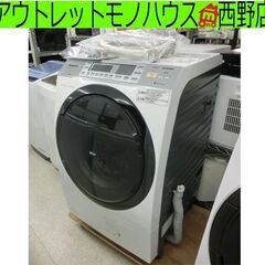 ななめ型ドラム式洗濯乾燥機 10kg 2013年 パナソニック Panasonic NA-VX7300L-W 左開き 泡洗浄 エコナビ搭載 クリスタルホワイト 洗濯機 札幌 西野店