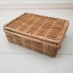 バスケット風小物入れ