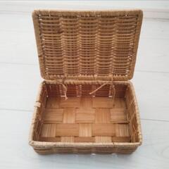 バスケット風小物入れの画像