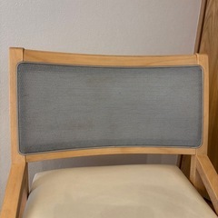 【カリモク】クレシェ 学習椅子 ダイニングチェア（小傷あり）の画像
