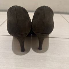 8㎝ヒール　パンプス　ブラウンの画像