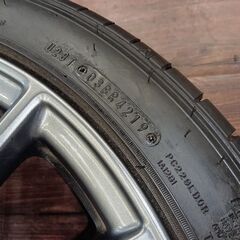 V37スカイライン400R 純正アルミ＆ダンロップランフラットタイヤ（ガレージ保管）の画像
