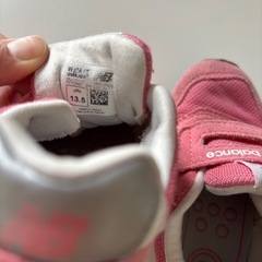 【中古】 ピンク　ニューバランス 996 13.5cm　キッズ 靴 シューズ  new balanceの画像