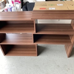 🌟文章お読みください🌟A-1134🤩本棚!!収納棚!!オシャレ!!長さ調整可能の画像