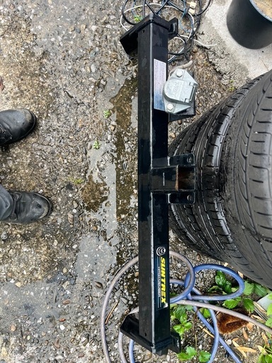 20アルファードベルファイア用ヒッチメンバー寝下げ！