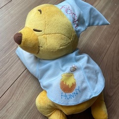 美品　いっしょにねんね　すやすやメロディ　プーさん