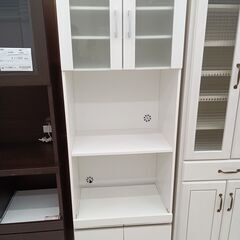 ★ジモティ割あり★ NITORI 食器棚 ホワイト W60×D3...