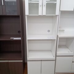 ★ジモティ割あり★  レンジボード ホワイト H178.5×D3...