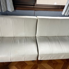 ソファー(×2個でベッドにもなります(*´︶`*))の画像