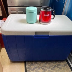 コールマンクーラーボックス　キャンプセット