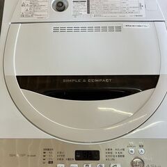 【お持ち帰り限定】☆お買い得！ シャープ 洗濯機 4.5kg    商品番号:114の画像