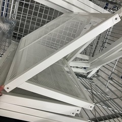 IKEA イケア　LERBERG レールベリ シェルフユニット　ホワイト　60x148 cmの画像