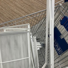 IKEA イケア　LERBERG レールベリ シェルフユニット　ホワイト　60x148 cmの画像