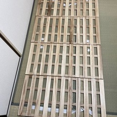 【5/29まで】四つ折り すのこベッド 軽量 桐 すのこマット ...