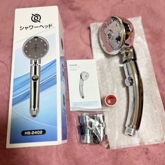 【新品】シャワーヘッド　節水　ナノバブル　取り付け簡単　手元止水の画像