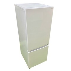 2024年製【REFAGE YRZ-F15MW 2ドア冷蔵庫 159L】ホワイト