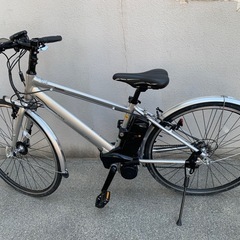 パナソニック電動自転車ロードバイク　　珍しいの10段ギア