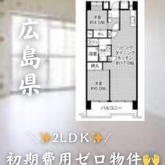 広島県広島市中区 初期費用ゼロ 家賃69000円　生活保護可　　