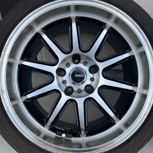 ホイール　5次元　5ZIGEN ファイヤーボール　17×9J　 2本