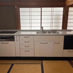 キッチン一式【訳ありのIH、食洗機、換気扇が付いてます】