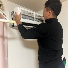 【エアコンクリーニング】分解洗浄します🫧