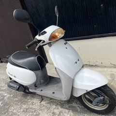 動画有り　高騰中なのに爆安 50cc 原付 HONDA タクト 白の画像