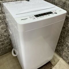 【高年式 美品】大阪送料無料★3か月保障付き★洗濯機★ハイセンス★4.5kg★2024年★HW-K45E★S-752