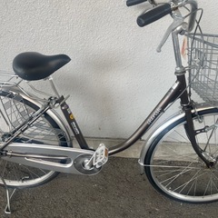 5J19  ホームサイクル２６サイズ　オートライト付き　自転車専...