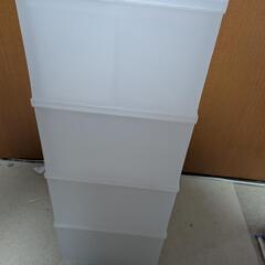 引き出し付き収納　BOXの画像