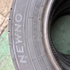 早い者勝ち‼️新品超激安‼️ 新品4本 ブリジストン NEWNO 145/80R13 75S  全て込み‼️の画像