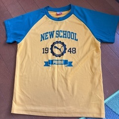 PUMA NEW SCHOOL Tシャツ 140
