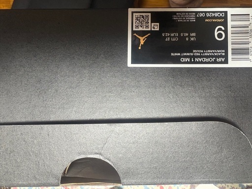 AIR JORDAN 1 MID 新品　未使用