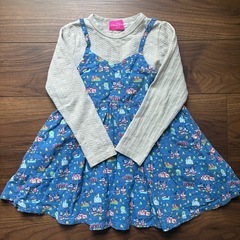キッズ服　子供服　ディズニーリゾート　ワンピース　ミッキー　ミニ...
