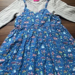 キッズ服　子供服　ディズニーリゾート　ワンピース　ミッキー　ミニー　120cmの画像