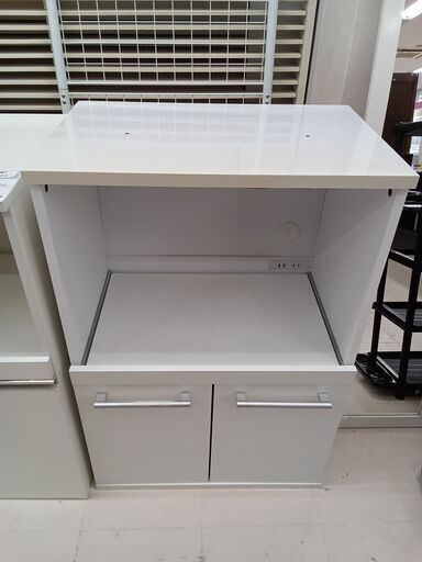 ☆ジモティ割あり☆ 綾野製作所 食器棚 ホワイト H201×W70×D50