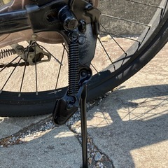 自転車スタンドの交換