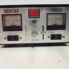 レア　動作未確認　使用方法不明　長期保管品　CAR FRIEND　自動車用　移動電源　100V　移動販売車　キャンピングカーの画像