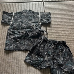 甚平　80 ブラックの画像
