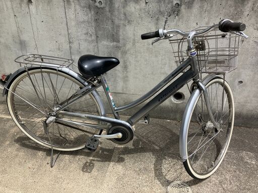 ブリヂストン　ベルトドライブ自転車　ブラック　愛知県引き取り　27インチ 27インチベルトドライブ通学通勤自転車 (mamooo) 北岡崎の自転車