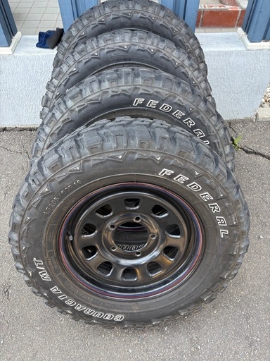 フェデラルクーラジア　ホイール付　205/80/16