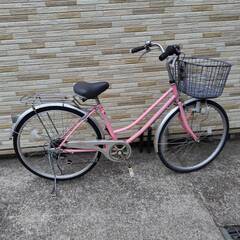 中古自転車 6段変速 26インチ LEDダイナモ 軽整備済み 防...